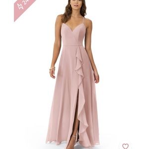 Azazie Naeem Dusty Rose Size A10